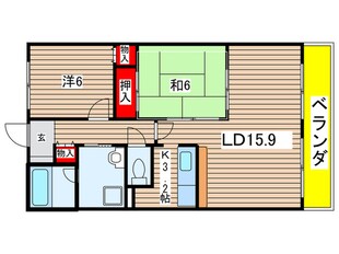 グランドメゾン熊野の物件間取画像